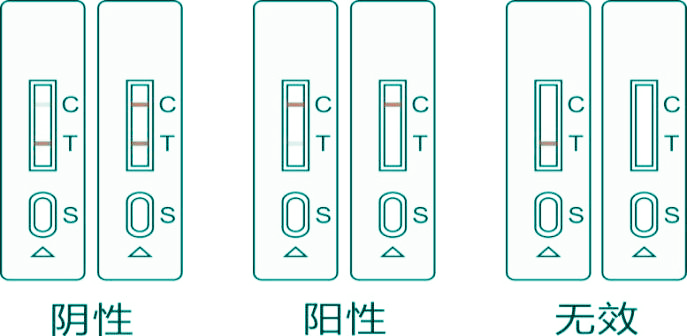 腐霉利膠體金檢測(cè)卡結(jié)果判讀